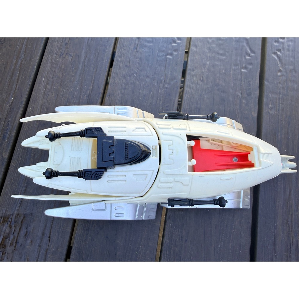 Vintage 1994 Kenner Batman Snow Batmobile Vehicle DC Comics Tonka